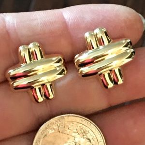 14K YELLOW GOLD EARRINGS